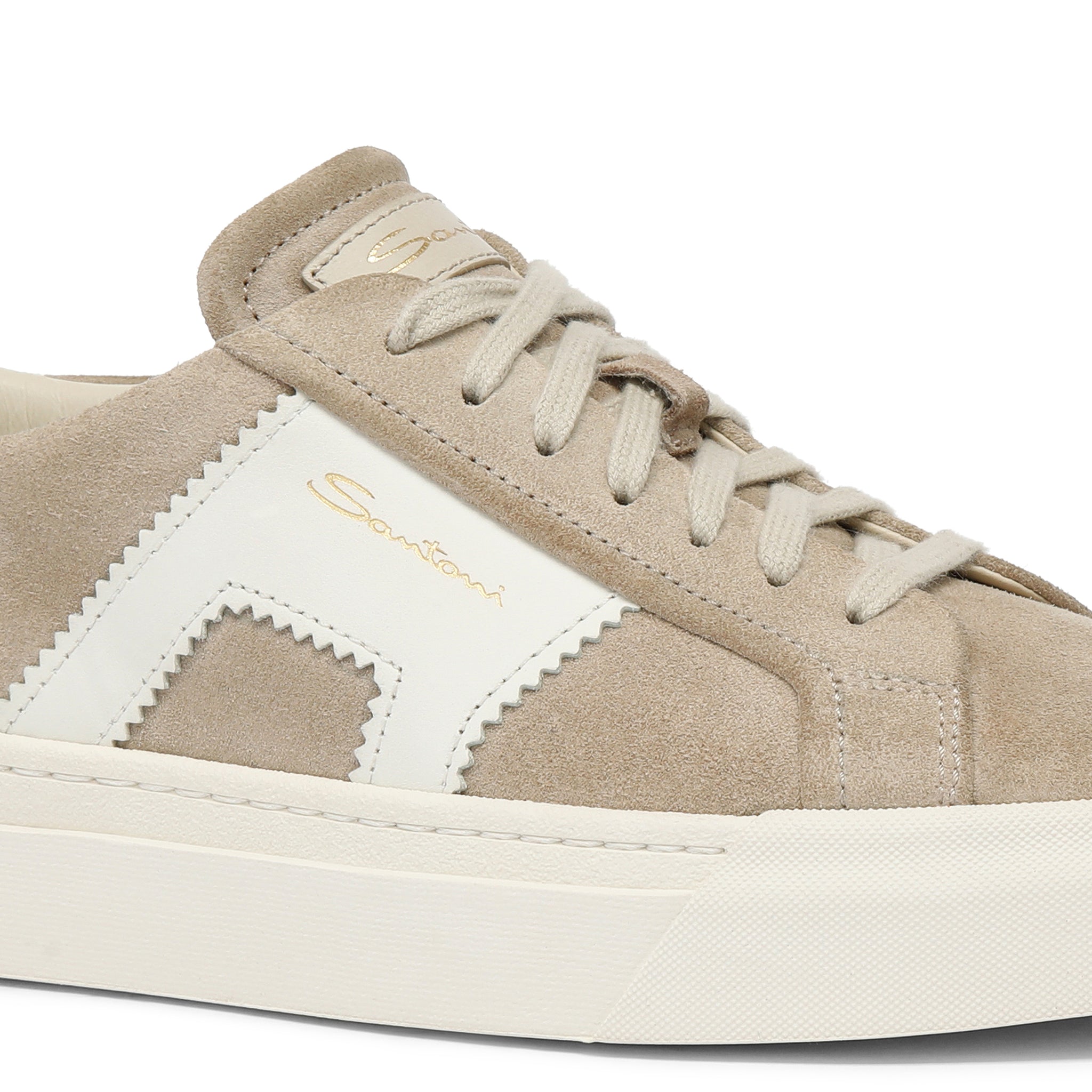 スニーカー Santoni \"Double Buckle\" sneakers Beige Santoni Double buckle sneakers - Beige - Men
