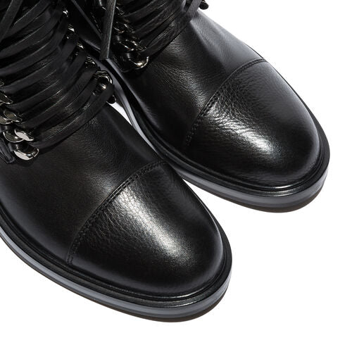 BIKER BOOTS WITH A CHAIN Coup d Oeil Boutique
