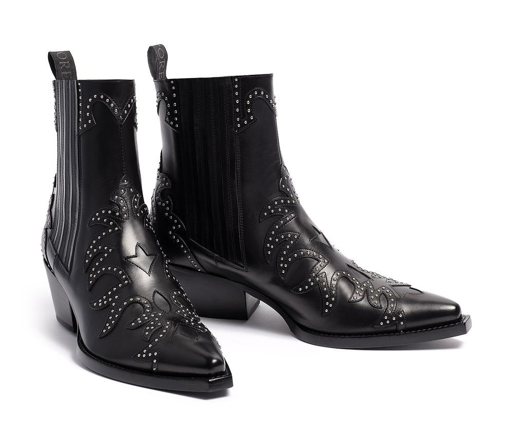 WESTERN BOOTS BLACK cm