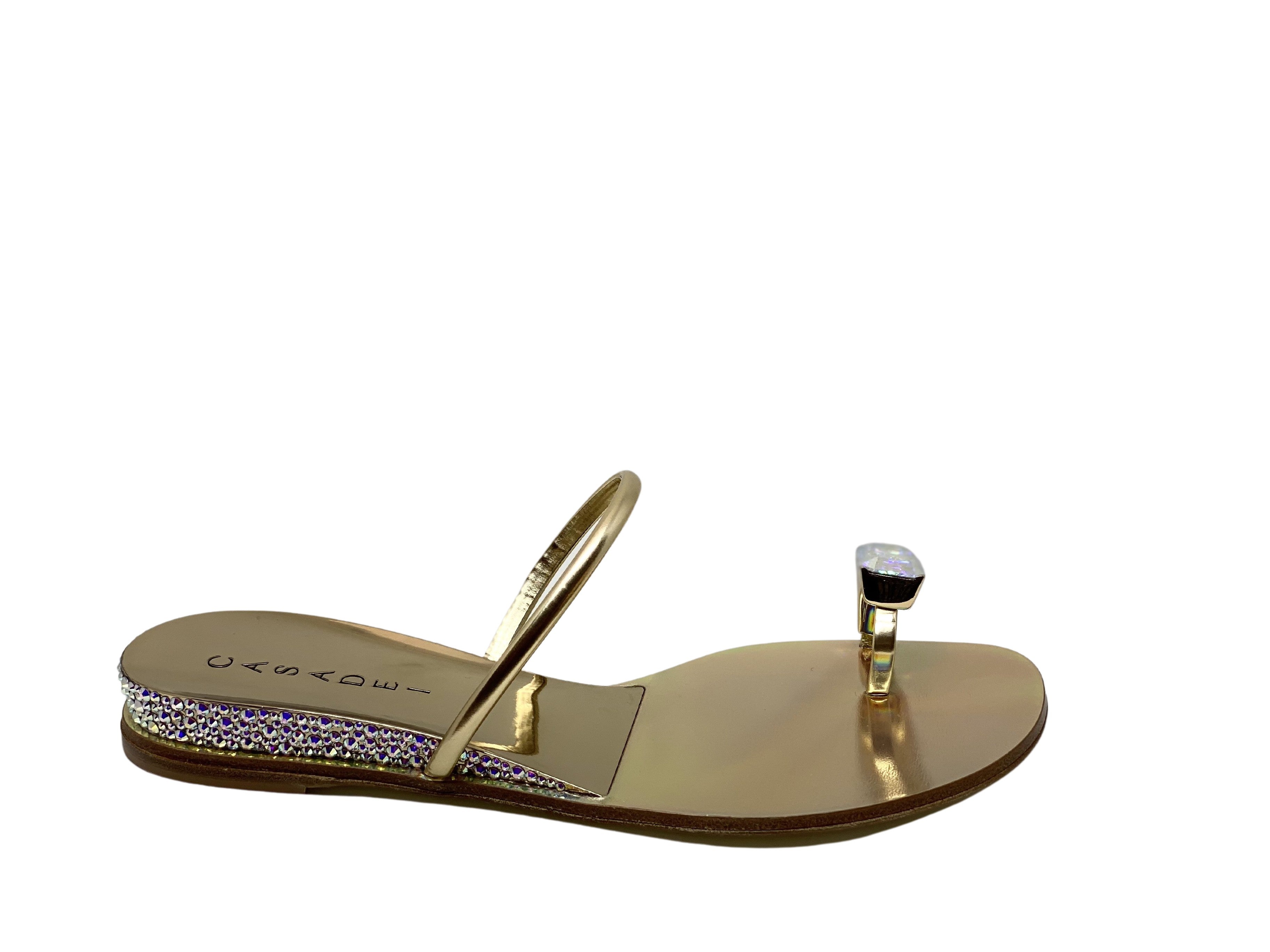Casadei butterfly top sandals